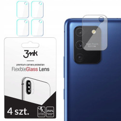 3MK Glass Camera Protector - Αντιχαρακτικό Προστατευτικό Γυαλί για Φακό Κάμερας Samsung Galaxy S10 Lite - 4 τεμάχια (62662)