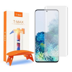T-MAX Liquid Full Glue 3D Tempered Glass - Σύστημα Προστασίας Οθόνης Samsung Galaxy S20 (62912)