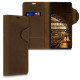 Kalibri Δερμάτινη Suede Θήκη - Πορτοφόλι Samsung Galaxy S10 Lite - Brown (51443.05)