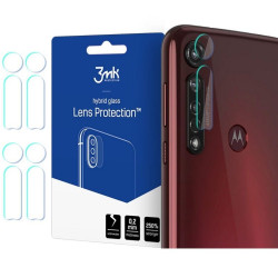 3MK Glass Camera Protector - Αντιχαρακτικό Προστατευτικό Γυαλί για Φακό Κάμερας Motorola Moto G8 Plus - 4 τεμάχια (5903108221252)