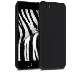 Kalibri Aramid Fiber Body - Σκληρή Θήκη Apple iPhone SE 2022 / 2020 / 8 / 7 - Black Matte (45082.47)