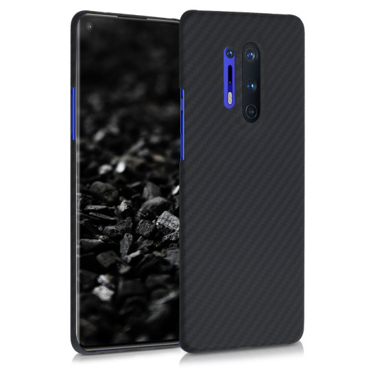 Kalibri Aramid Fiber Body - Σκληρή Θήκη OnePlus 8 Pro - Black Matte (51711.47)