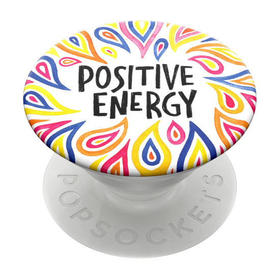 PopSocket Positive Energy - White (801016)