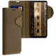 Kalibri Δερμάτινη Suede Θήκη Πορτοφόλι Sony Xperia 10 II - Brown (51984.05)