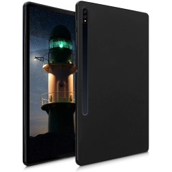 KW Θήκη Σιλικόνης Samsung Galaxy Tab S8 Plus / S7 Plus 12.4" - Black Matte (52923.01)