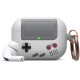 Elago AirPods Pro Retro AW5 Hang Case - Ρετρό Θήκη Σιλικόνης για AirPods Pro 1st Gen - Light Gray (EAPPAW5-LGY)