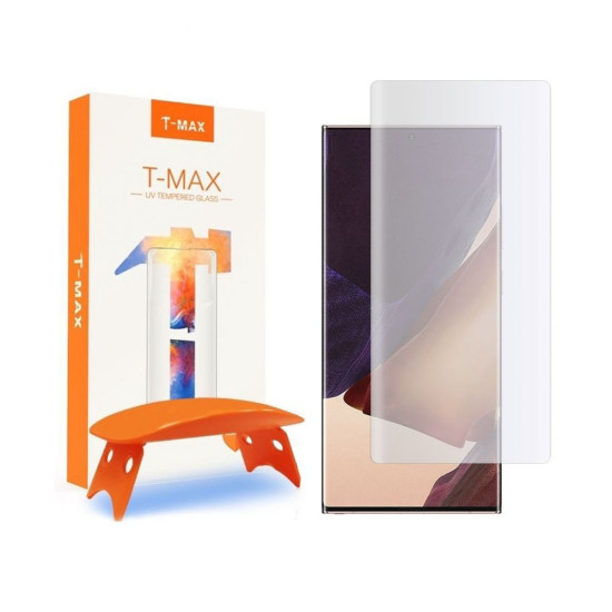 T-MAX Liquid Full Glue 3D Tempered Glass - Σύστημα Προστασίας Οθόνης Samsung Galaxy Note 20 Ultra (5206015052880)