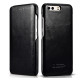 iCarer Vintage Series Curved Edge Folio - Δερμάτινη Θήκη Huawei P10 - Black (RHP1001-BK)