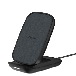 Mophie Wireless Charging Stand Σταθμός Ασύρματης Φόρτισης Quickcharge 10W – Ultrasuede / Black (401304099)