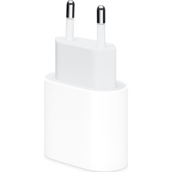 Official Apple Ταχυφορτιστής Ταξιδιού / Αντάπτορας Με 1x Type-C - 20W - White (MHJE3ZM/A)