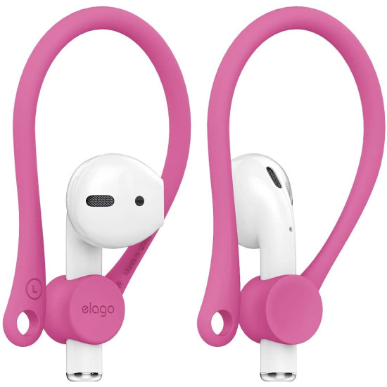 Elago AirPods 2nd / 1st Gen. Earhooks - Hot Pink (EAP-HOOKS-HPK)