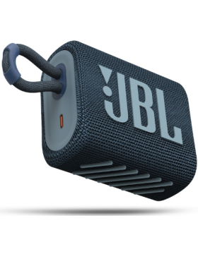 JBL Go3 Bluetooth Speaker - Αδιάβροχο Ασύρματο Ηχείο - Blue (JBLGO3BLU)