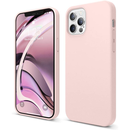 Elago Premium Θήκη Σιλικόνης Apple iPhone 12 / 12 Pro - Lovely Pink (ES12SC61-LPK)