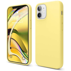 Elago Premium Θήκη Σιλικόνης Apple iPhone 12 mini - Yellow (ES12SC54-YE)