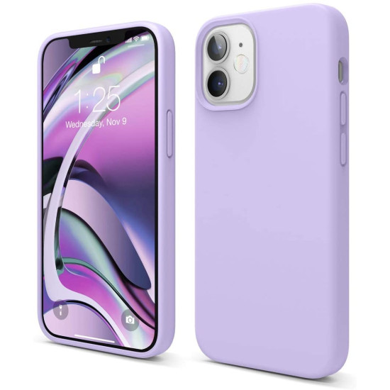 Elago Premium Θήκη Σιλικόνης Apple iPhone 12 mini - Lavanda (ES12SC54-LV)