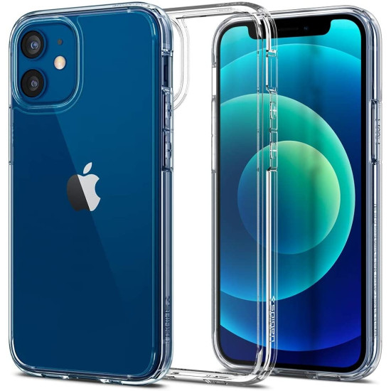 Spigen Θήκη Ultra Hybrid Apple iPhone 12 mini - Crystal Clear (ACS01745)