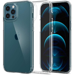 Spigen Θήκη Ultra Hybrid Apple iPhone 12 Pro Max - Crystal Clear (ACS01618)