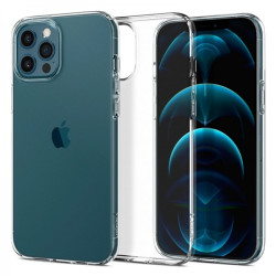 Spigen Θήκη Liquid Crystal Apple iPhone 12 / 12 Pro - Crystal Clear (ACS01697)