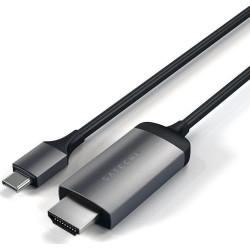Satechi Καλώδιο Type-C (male) σε HDMI 4K 60Hz (male) - 180cm - Space Gray (ST-CHDMIM)