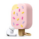 Elago AirPods Ice Cream Case - Θήκη Σιλικόνης για AirPods Pro 1st Gen - Lovely Pink / Strawberry (EAPP-ICE-LPK)