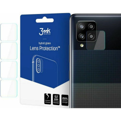 3MK Hybrid Glass Camera Protector - Αντιχαρακτικό Υβριδικό Προστατευτικό Γυαλί για Φακό Κάμερας Samsung Galaxy A42 5G - 4 Τεμάχια (5903108305631)