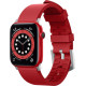 Elago Fluoro Rubber Premium - Ανθεκτικό Λουράκι Apple Watch Ultra/SE/11/10/9/8/7/6/5/4 (49/46/45/44mm) - Red (EAW-BAND-44RD)