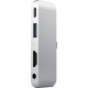 Satechi Αντάπτορας Type-C Mobile Pro Hub - Με 1x 4K HDMI / 1x USB-A / 1x Type-C / 1x 3.5mm Jack - Silver (ST-TCMPHS)