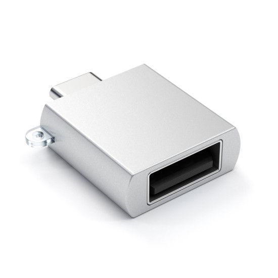 Satechi Αντάπτορας Type-C (male) σε USB-A (female) - Silver (ST-TCUAS)