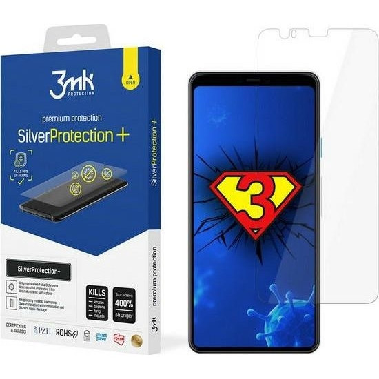 3MK Premium Silver Protection+ Αντιμικροβιακή Μεμβράνη Προστασίας Οθόνης - Google Pixel 4 (5903108302050)