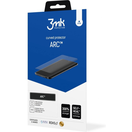 3MK Curved Arc SE Full Screen Protector - Μεμβράνη Προστασίας Οθόνης - Realme 6 Pro (5903108250283)
