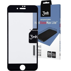 3MK Tempered HardGlass Max Lite - Fullface Αντιχαρακτικό Γυαλί Οθόνης Apple iPhone 8 Plus / 7 Plus - Black (75726)