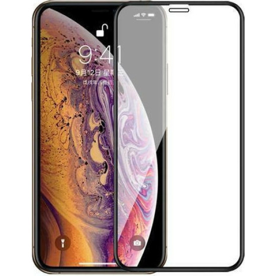 T-Max Premium 3D Tempered Glass Full Glue Fluid Despensing - Αντιχαρακτικό Γυαλί Οθόνης Apple iPhone 11 Pro Max / XS Max - Black (5206015053344)