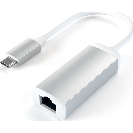Satechi Αντάπτορας Type-C σε Καλώδιο Ethernet Gigabit - Silver (ST-TCENS)