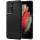 Spigen Θήκη Liquid Air Samsung Galaxy S21 Ultra 5G - Matte Black (ACS02350)