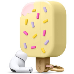 Elago AirPods Ice Cream Case - Θήκη Σιλικόνης για AirPods Pro 1st Gen - Yellow (EAPP-ICE-YE)