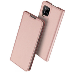 Duxducis SkinPro Θήκη Πορτοφόλι Samsung Galaxy A42 5G - Rose Gold (6934913057094)