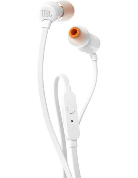 JBL T110 Handsfree Ακουστικά - White (JBLT110WHT)