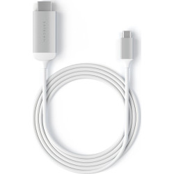 Satechi Καλώδιο Type-C (male) σε HDMI 4K 60Hz (male) - 180cm - Silver (ST-CHDMIS)