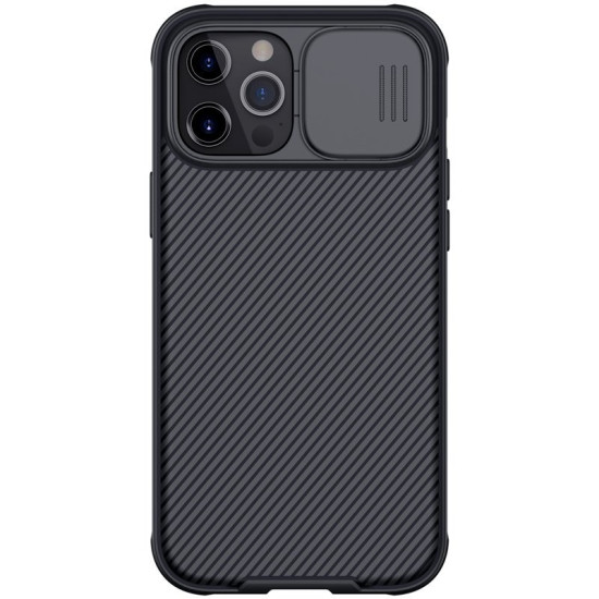 Nillkin CamShield Pro - Σκληρή Θήκη με Κάλυμμα για την Κάμερα - Apple iPhone 12 mini - Black (6902048202542)