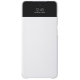 Official Samsung S View Wallet Cover - Θήκη Flip με Ενεργό Πορτάκι - Samsung Galaxy A72 - White (EF-EA725PWEGEE)