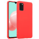 Crong Color Θήκη Premium Σιλικόνης Samsung Galaxy A41 - Red (CRG-COLR-SGA41-RED)