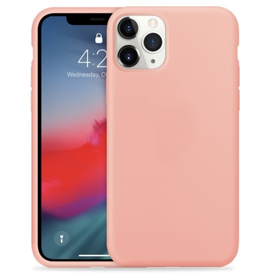 Crong Color Θήκη Premium Σιλικόνης Apple iPhone 11 Pro - Rose Pink (CRG-COLR-IP11P-PNK)