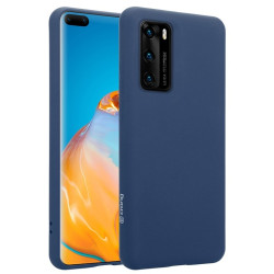 Crong Color Θήκη Premium Σιλικόνης Huawei P40 - Blue (CRG-COLR-HP40-BLUE)