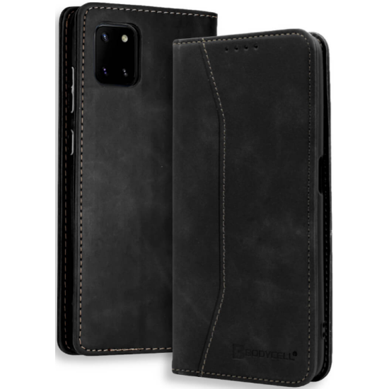Bodycell Θήκη - Πορτοφόλι Samsung Galaxy Note 10 Lite - Black (5206015058608)
