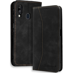 Bodycell Θήκη - Πορτοφόλι Samsung Galaxy A40 - Black (5206015058059)
