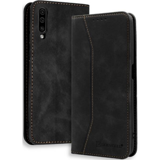 Bodycell Θήκη - Πορτοφόλι Samsung Galaxy A50/A30s - Black (5206015058158)