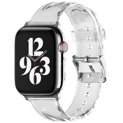 Elago Clear Band Διάφανο Λουράκι Premium Σιλικόνης Apple Watch Ultra/SE/11/10/9/8/7/6/5/4 (49/46/45/44mm) - Clear (EAW-BANDTPU-44TR)