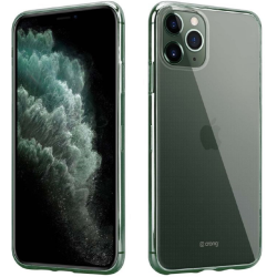 Crong Slim Διάφανη Θήκη Σιλικόνης Apple iPhone 11 Pro - 0.8mm - Clear (CRG-CRSLIM-IP11P-TRS)