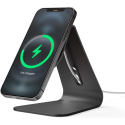 Elago MS4 Magsafe Charging Stand - Βάση Αλουμινίου για τον Ασύρματο Φορτιστή MagSafe - Black (EMSST4-BK)