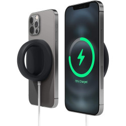 Elago Grip Magsafe Stand - Βάση Σιλικόνης για τον Ασύρματο Φορτιστή MagSafe - Black (EMSGRIP-BK)